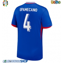 Maglie da calcio Francia Dayot Upamecano #4 Prima Maglia Europei 2024 Manica Corta